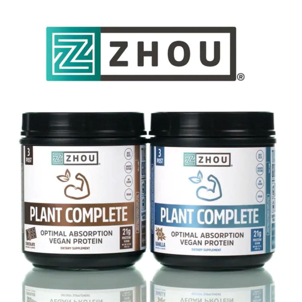 ZHOU Zhou Plant Complete Vegan Protein 16 Servings 
