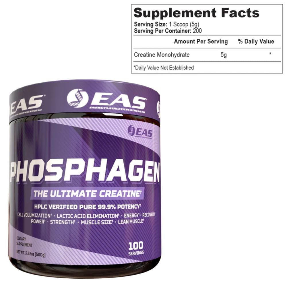  EAS Phosphagen Creatine 500 Grams 