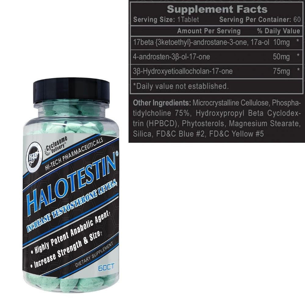  Hi-Tech Pharmaceuticals Halotestin 60ct 