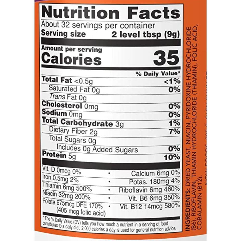  Now Foods Nutritional Yeast Flakes 10 Oz 