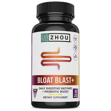  ZHOU Bloat Blast+ 30 Capsules 