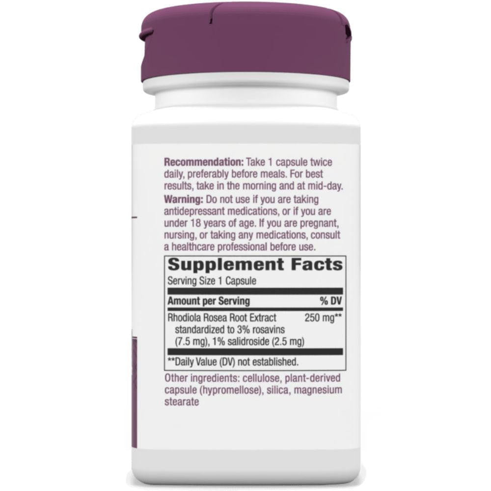 Enzymatic Therapy Nature's Way Rhodiola Energy 40 Capsules 