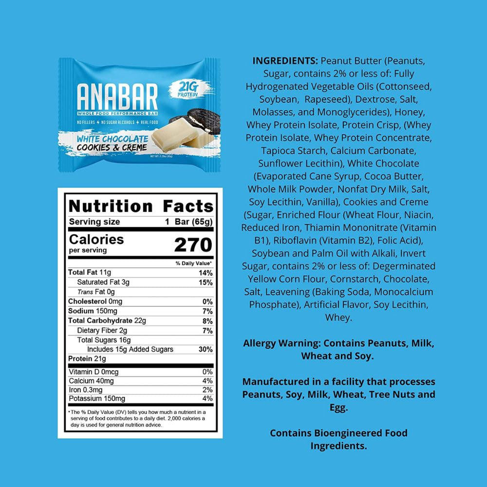 Anabar The Anabar Protein Bar 12 Box 