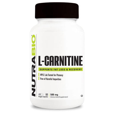  NutraBio L-Carnitine 90 Capsules 