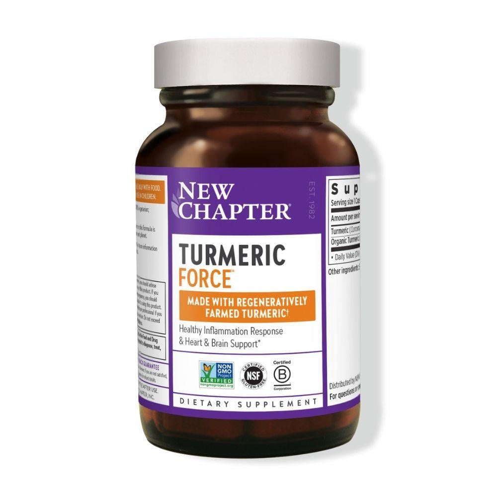  New Chapter Turmeric Force 120 Capsules 