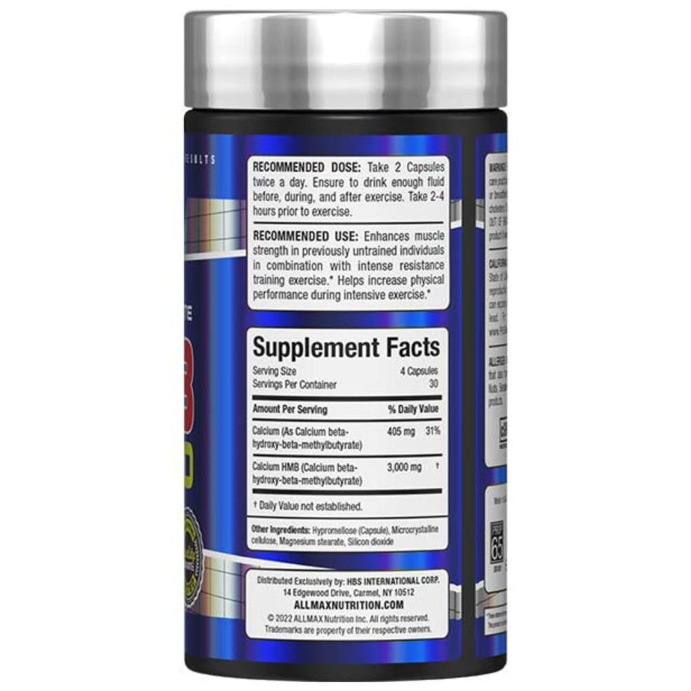 Allmax Nutrition Allmax HMB 3000 120 Capsules 