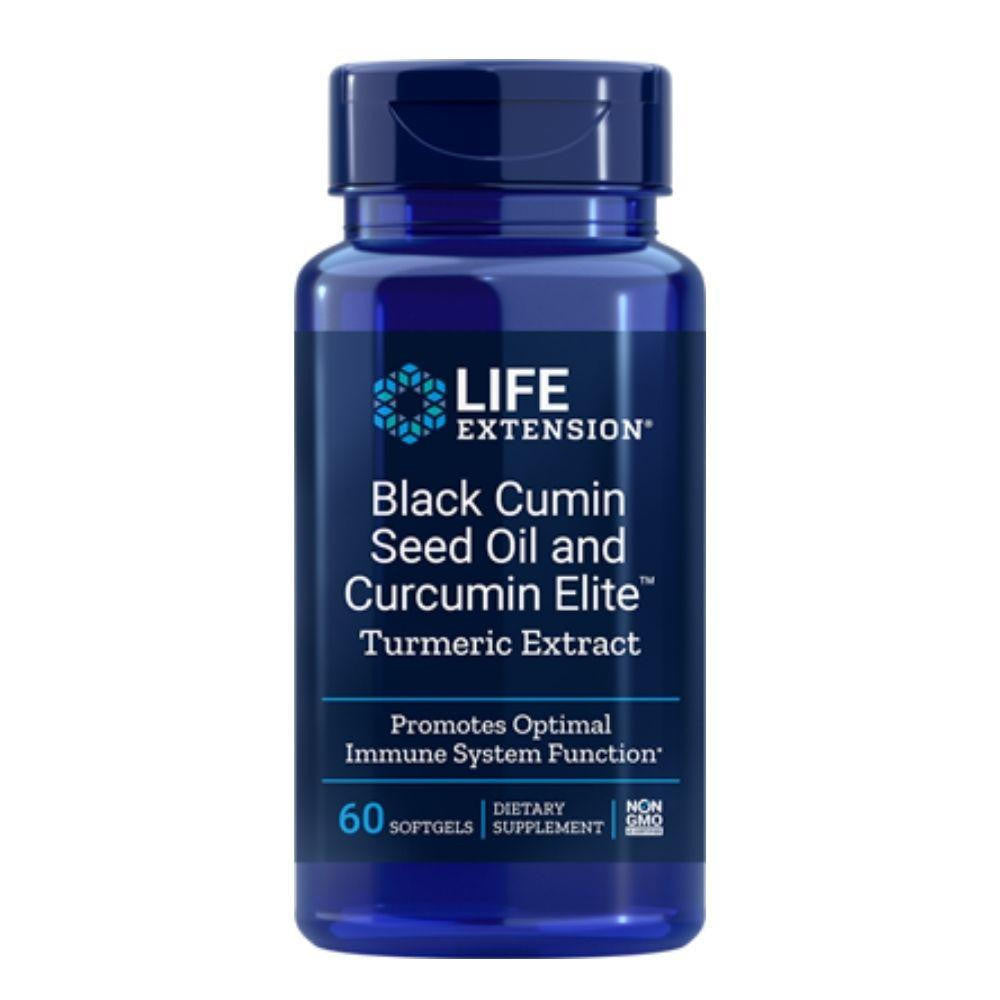  Life Extension Black Cumin Seed Oil 60 Softgels 