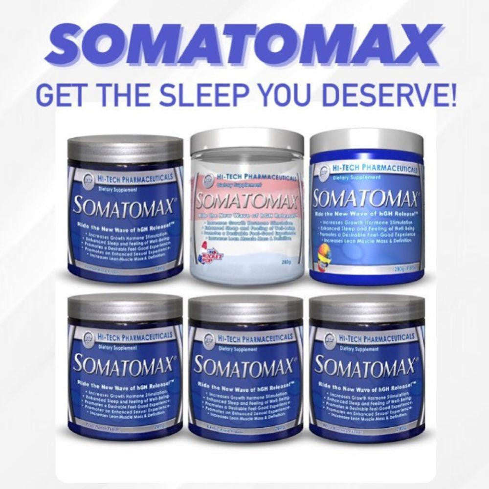  Hi-Tech Pharmaceuticals Somatomax Sleep Supplement 20 Servings 