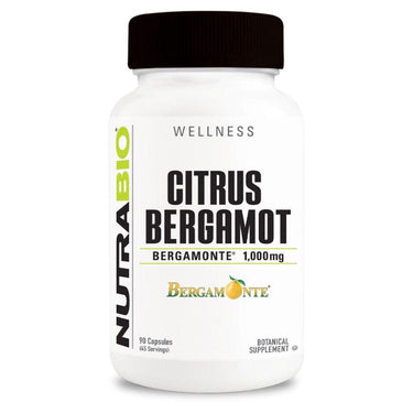  NutraBio Citrus Bergamot 1000mg 90 Capsules 