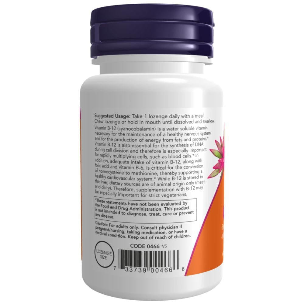  Now Foods B-12 1000 Mcg 100 Lozenges 