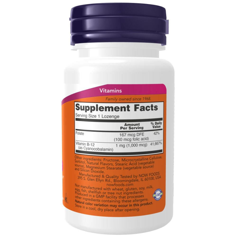  Now Foods B-12 1000 Mcg 100 Lozenges 