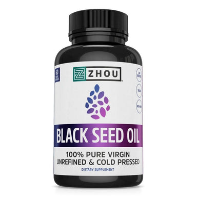  ZHOU Black Seed Oil 60 Capsules 