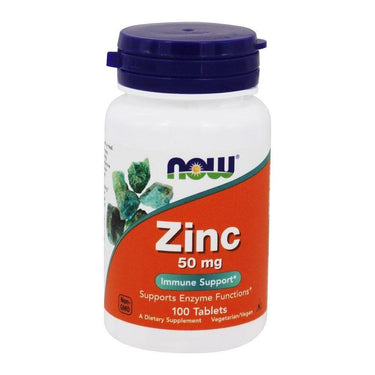  Now Foods Zinc Gluconate 50 Mg 100 Tablets 