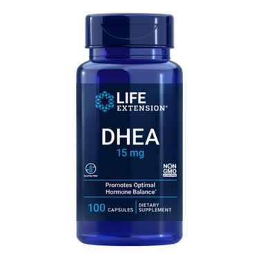  Life Extension DHEA (Dehydroepiandrosterone) 15mg 100 Caps 
