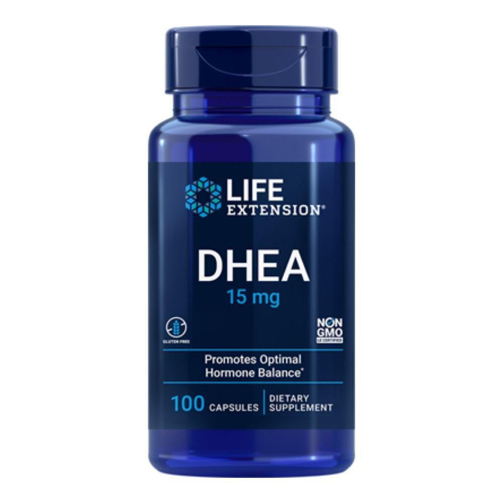  Life Extension DHEA (Dehydroepiandrosterone) 15mg 100 Caps 
