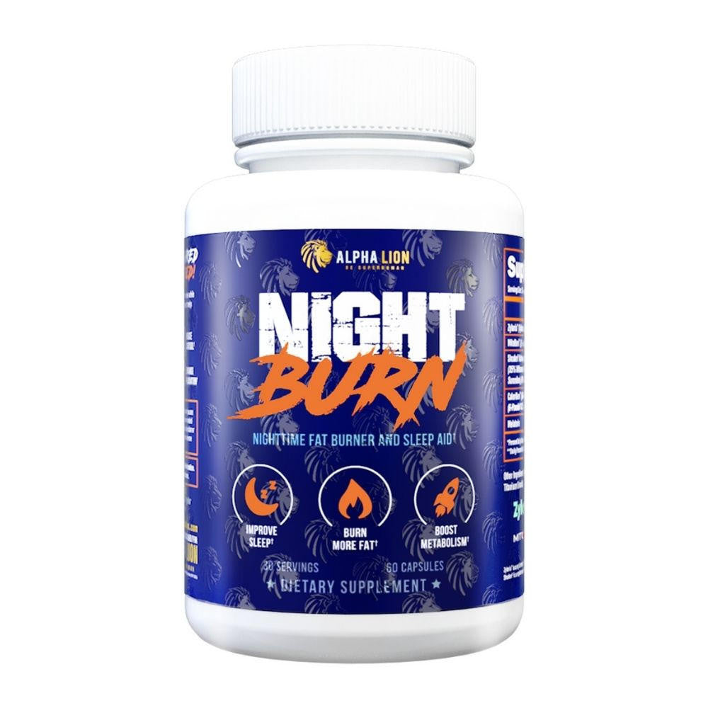  Alpha Lion Night Burn 60 Capsules 