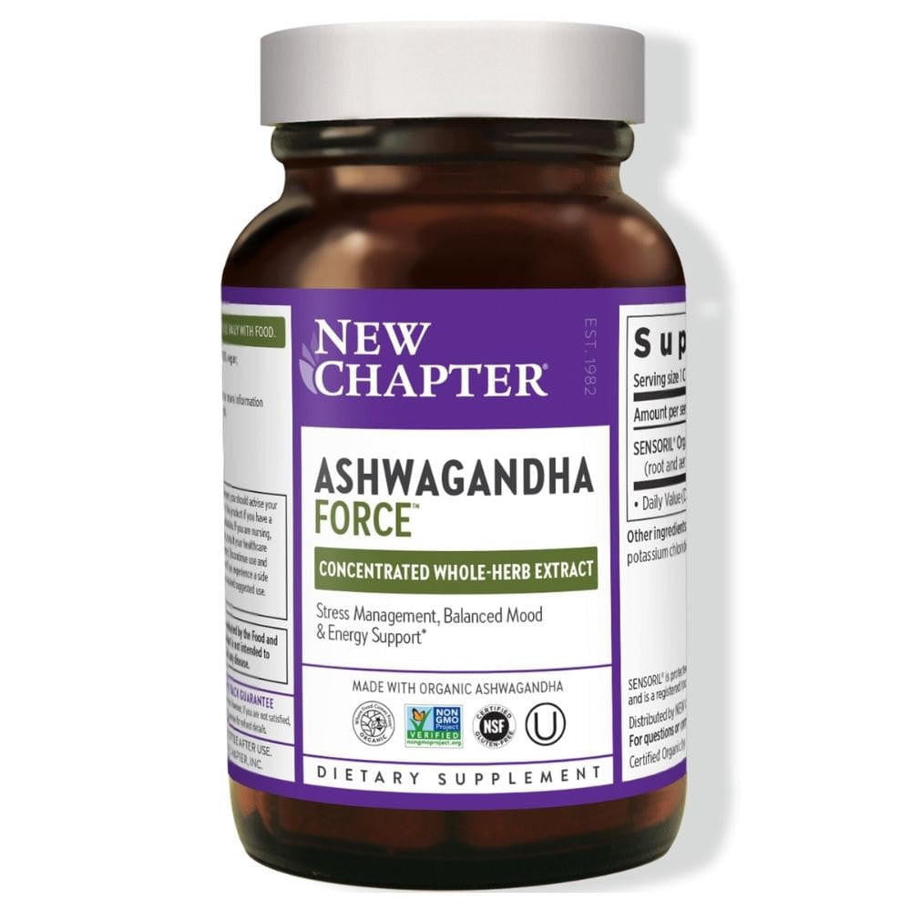  New Chapter Ashwagandha Force 60 Capsules 