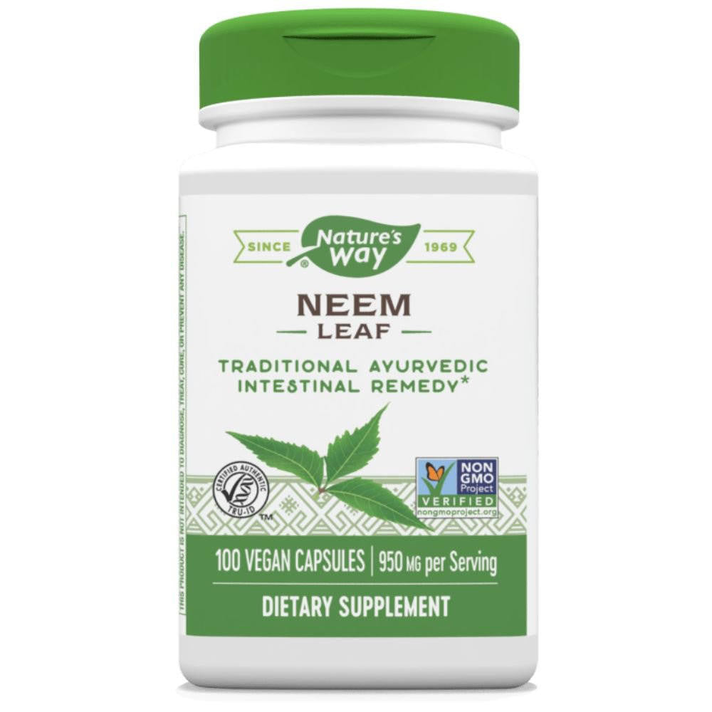  Nature's Way Neem Leaf 100 Capsules 