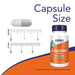  Now Foods L-Optizinc 30 Mg + Copper 100 Capsules 