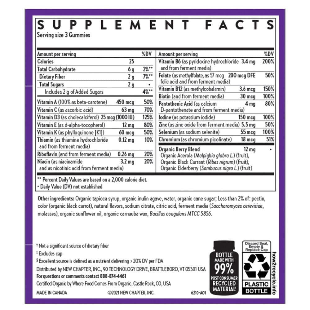  New Chapter Men's Multi Gummy 75ct 