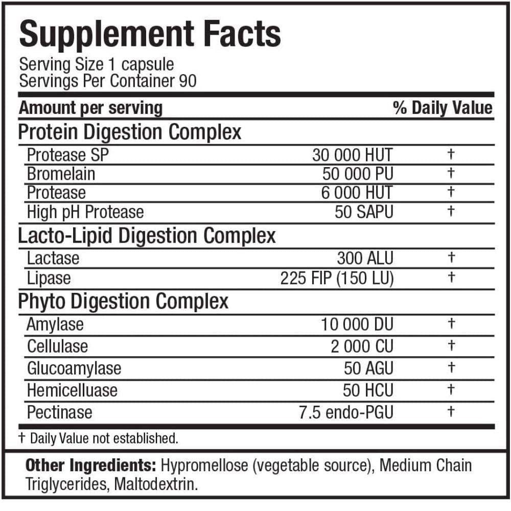  Allmax Nutrition Digestive Enzymes 90 Caps 