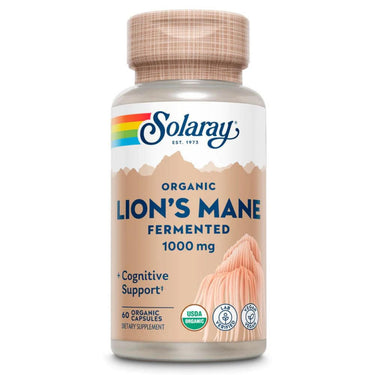  Solaray Fermented Lion's Mane 60 Capsule 