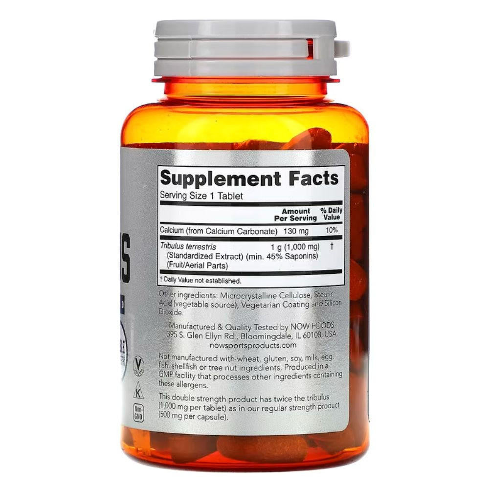  Now Foods Tribulus 1000mg 90 Tablets 