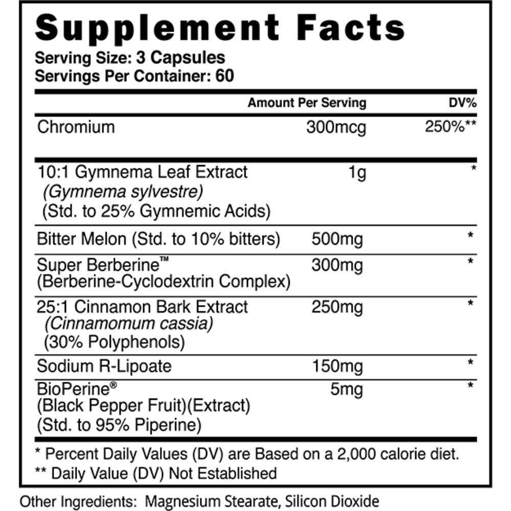 Blackstone Labs GlycoLog 180 Capsules 