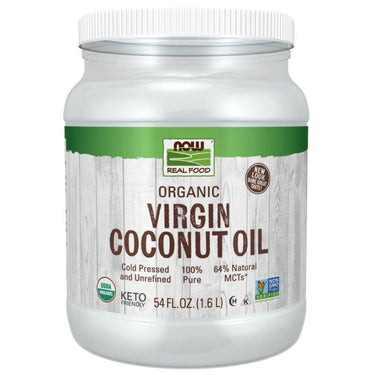  Now Foods Organic Coconut Oil Virgin 54 Oz 