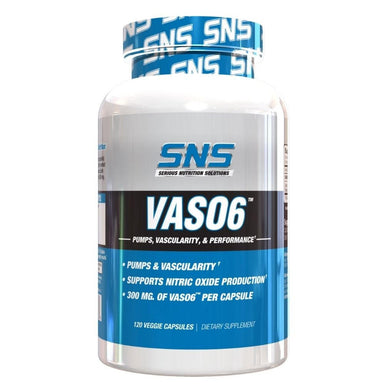  Serious Nutrition Solutions Vaso6 120 Capsules 