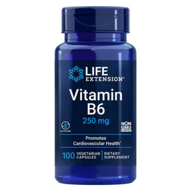  Life Extension Vitamin B6 250mg 100 Caps 