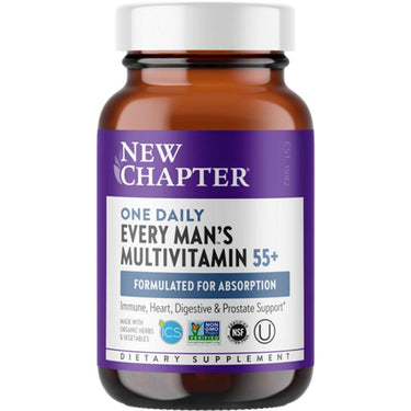 New Chapter NCH Every Man's One Daily Multivitamin 55+ 72T