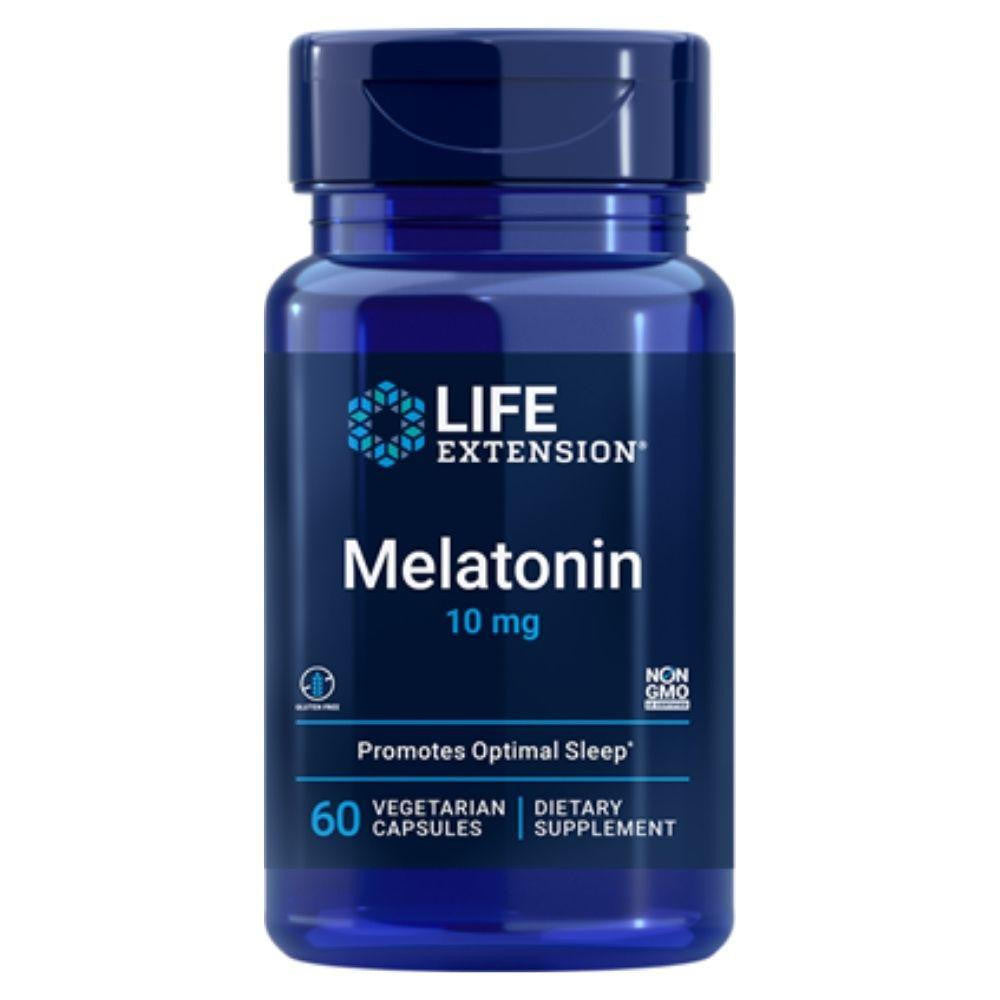  Life Extension Melatonin 10mg 60 Capsules 