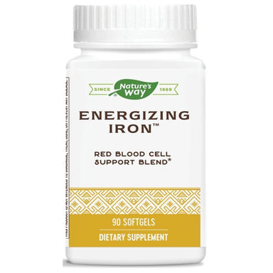  Enzymatic Therapy Energizing Iron 90 Softgels 