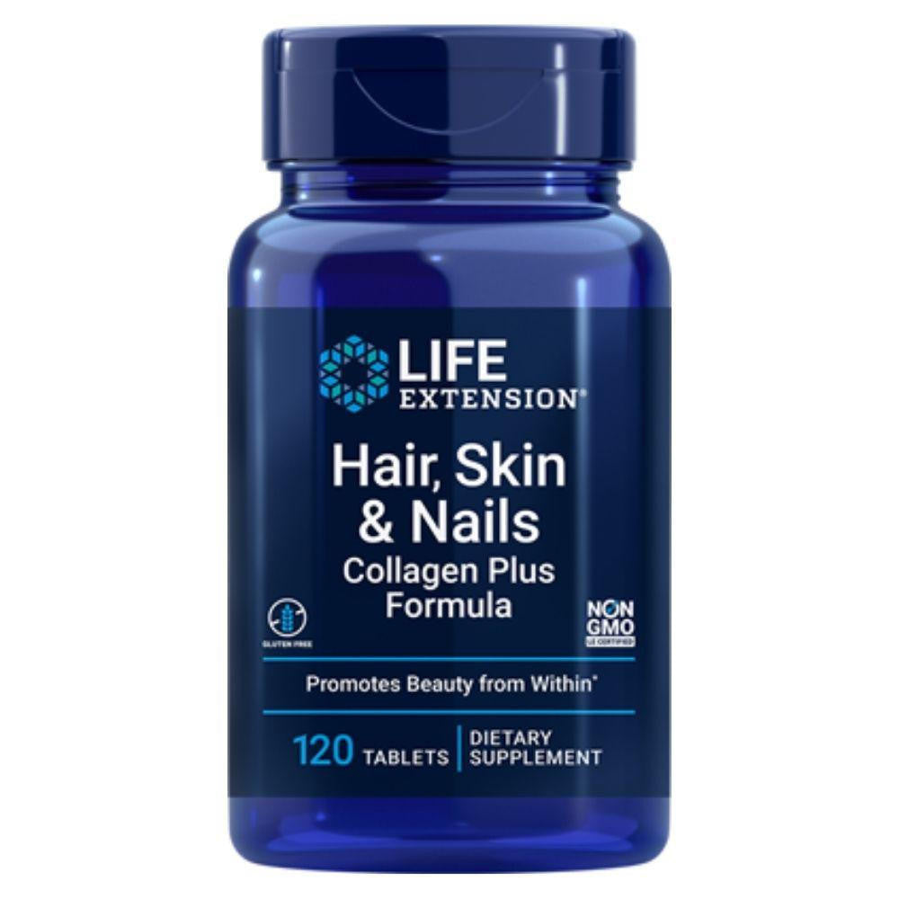  Life Extension Hair Skin Nails Formula 120ct 