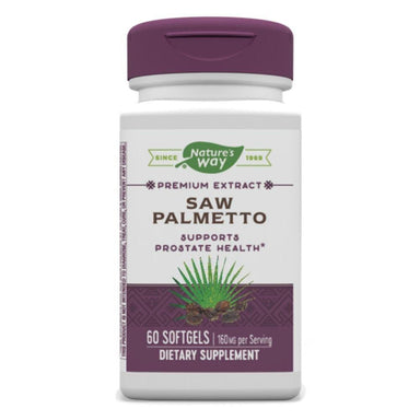  Nature's Way Saw Palmetto 60 Softgels 