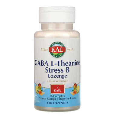 Kal KAL GABA L-Theanine Stress B 100 Lozenges 