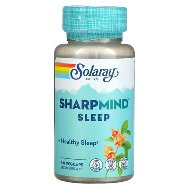  Solaray Sharp Mind Nootropics Sleep 30 Capsules 
