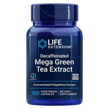  Life Extension Mega Green Tea Extract (decaffeinated) 100 Vegecaps 