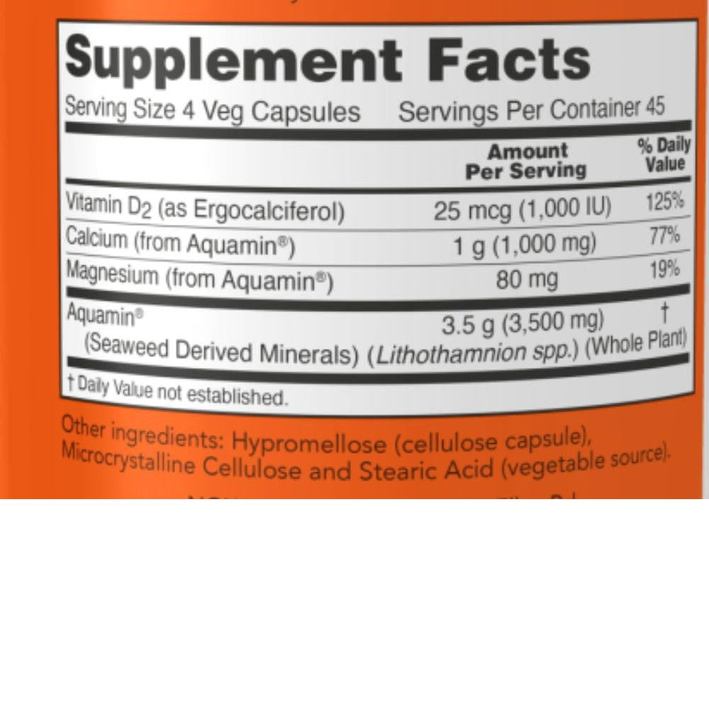  Now Foods Red Mineral Algae 180 Capsules 
