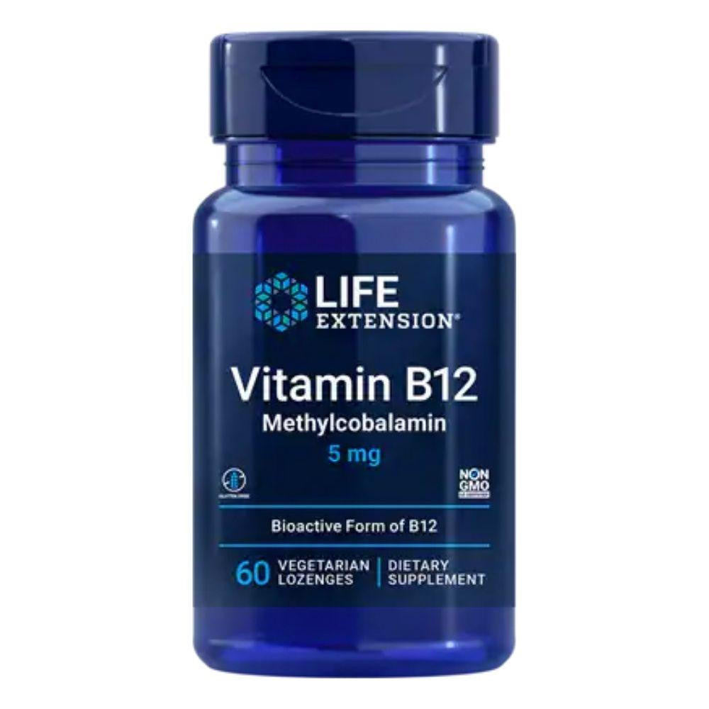  Life Extension Methylcobalamin 5mg 60 Lozenges 