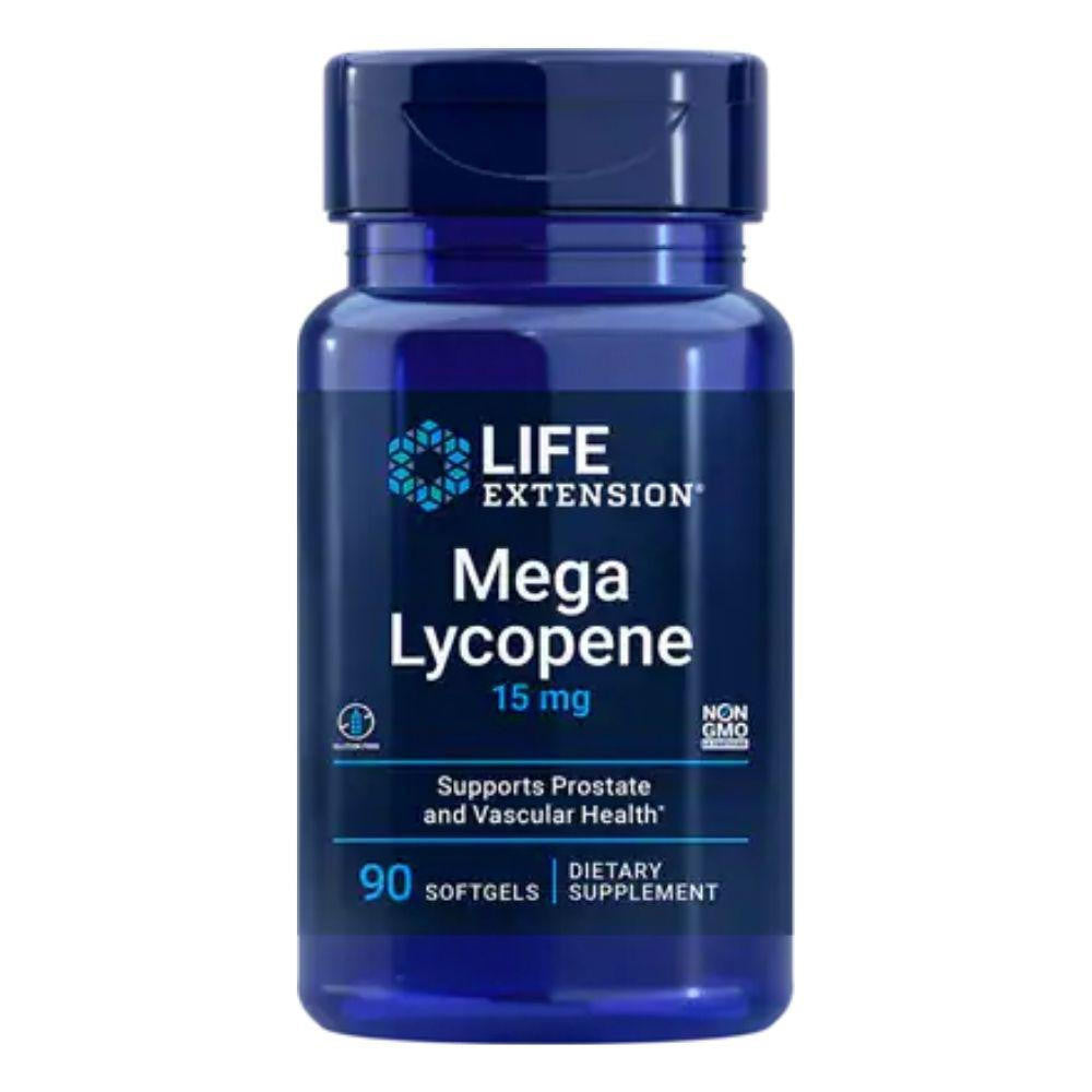  Life Extension Mega Lycopene 15mg 90 Softgels 