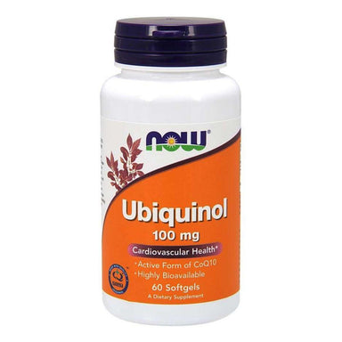  Now Foods Ubiquinol 100mg 120 Soft Gels 