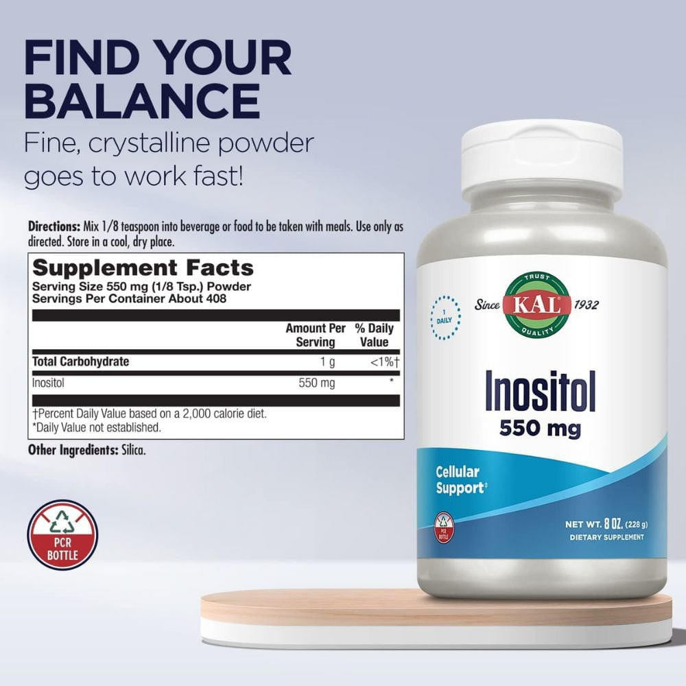  Kal Inositol Powder 550mg 8 oz 
