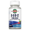 Kal KAL B6 B12 Folic Acid 60 Berry Flavored Lozenges 