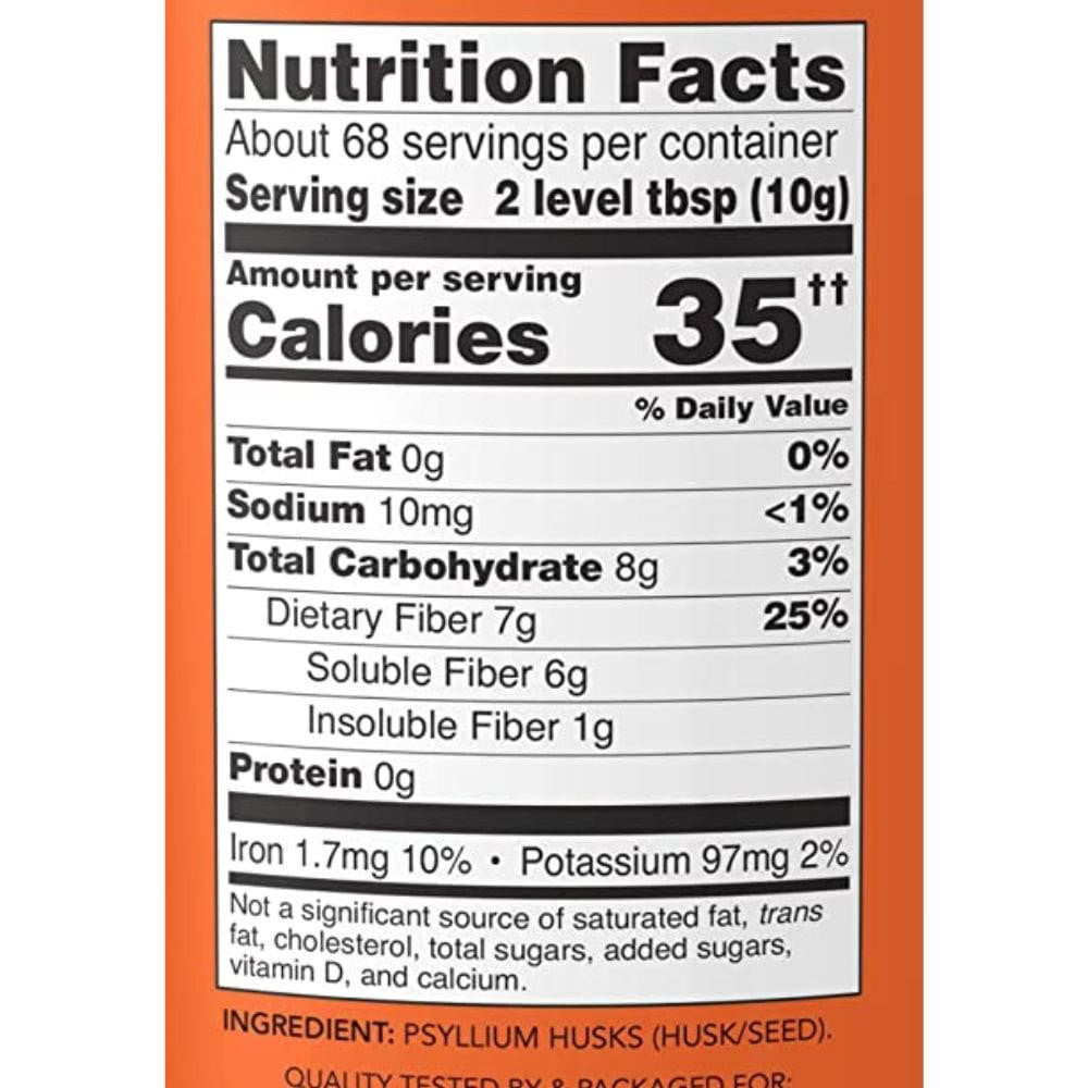  Now Foods Psyllium Husk Whole 24 Oz 