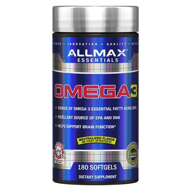  Allmax Nutrition Omega 3 180 Softgels 