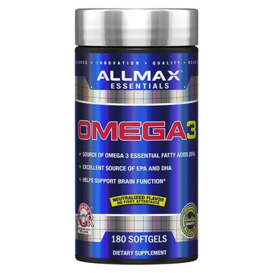  Allmax Nutrition Omega 3 180 Softgels 
