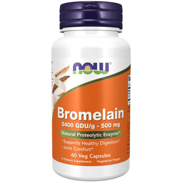  Now Foods Bromelain 500Mg 60 Capsules 