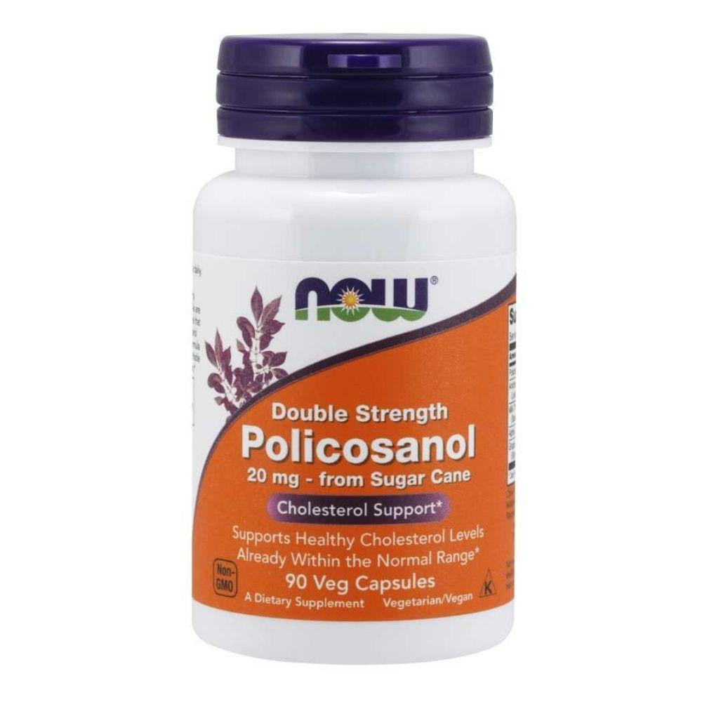  Now Foods Policosanol 20mg 90 Vege Caps 